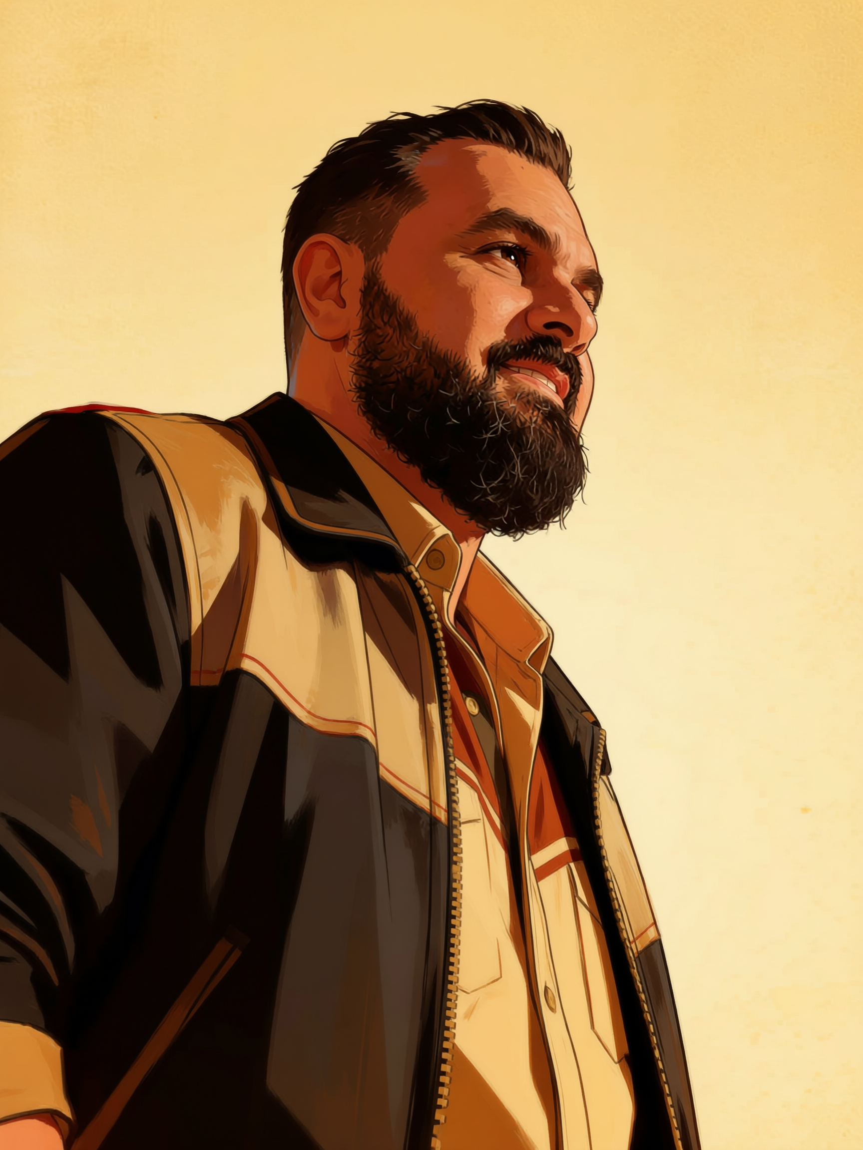 Chadi Alabbassy Retro Portrait